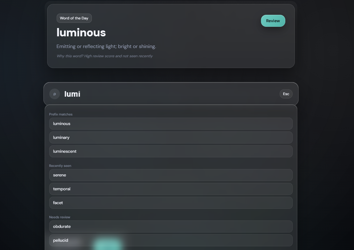 my-dict screenshot 1