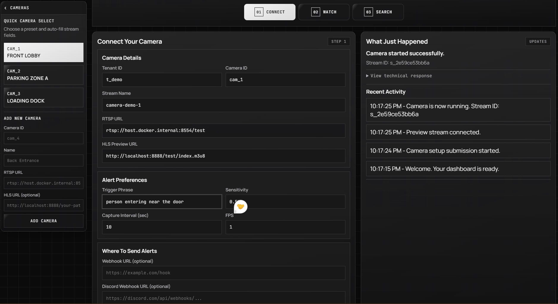 Vigilens screenshot 2